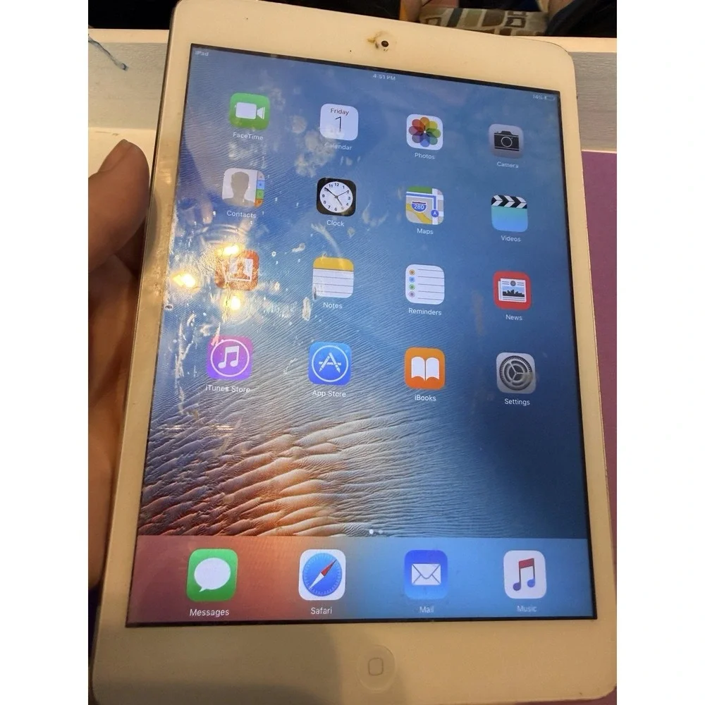 Apple iPad Mini 2 (2nd Gen) A1432 13GB Wi-Fi‎ White Tablet 2013 WiFi Only